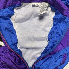 Basic Editions Vintage 90s Windbreaker Jacket Colorful Baby Boys Size 12M Months