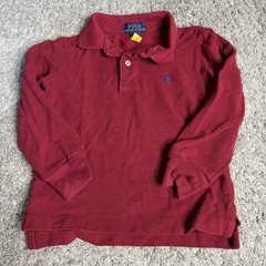 Polo Ralph Lauren Long Sleeve Polo Shirt 3T Toddlers 100% cotton preppy holiday