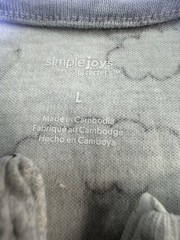 Simple Joys By Carter’s Gown Unisex One Size Gray Sheep Zip Baby Sleep Sack