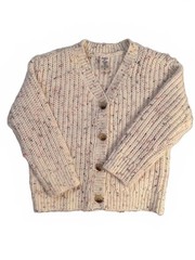 OshKosh B’gosh Toddler Girls 3T Speckled Knit Cardigan Sweater with Buttons