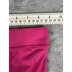 Nike Girls Just Do It Leggings Rush Pink Pants Black Logo 2T