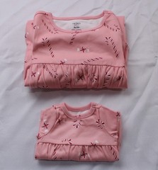 Carter’s Toddler Girls Peppermints Night Gown & Doll Gown AR8 Pink Size 5T