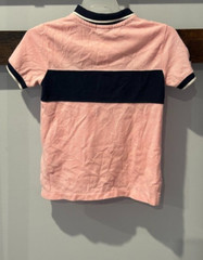 Polo Ralph Lauren Color Block Polo Shirt Pink Blue White Toddler Kid Size 4/4T