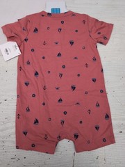 NWT Carter’s Baby Boy Red/Sailing Romper 18M BR0