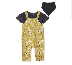 NWT Wonder Nation Baby Boy 12M Adorable Safari Animal Print Coverall Outfit Set