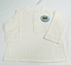 NEW Boy’s The Children’s Place Cream Evergreen Park Guide Shirt 3-6 M or 6-9 M
