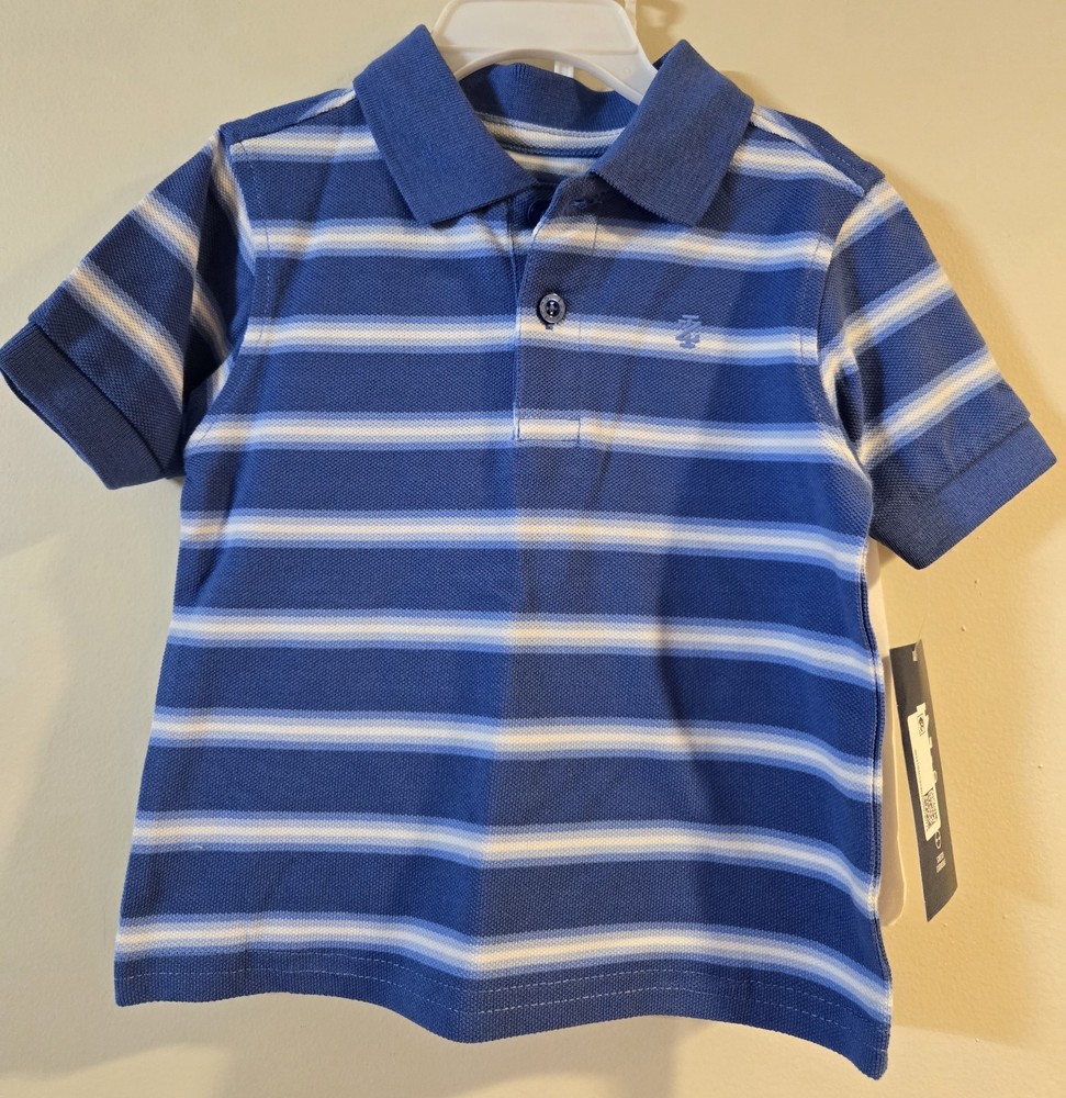 IZOD Boys Size 24 Months 2 Piece Set NWT Short Sleeve Shirt and Shorts