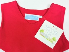 NEW NWT Trotter Street Kids Cheer Cheerleading Outfit Uniform Red Size 2T