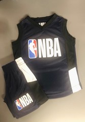 NBA Boys 2 piece outfit, Size 2T, Navy Blue, Summer, Basketball
