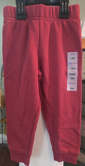 NEW! Grananimals Red French Terry Jogger Pants, Size 18M
