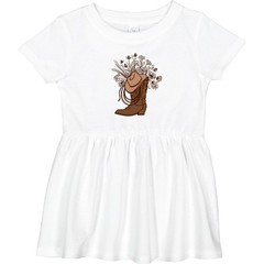 Inktastic Cowgirl Rodeo Western Boot Infant Dress Future Clothing Clothes