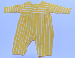 Primary Baby Striped Explorer Romper Jumpsuit Yellow Various Sizes