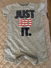 NWT Nike Just Do It Infant 6m One piece