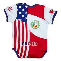 Peru and USA Baby Outfit Mameluco New W/O Tag Sizes 3 to 12 Month