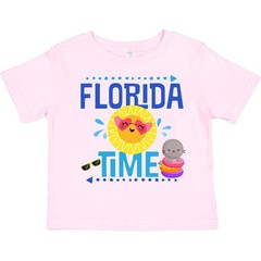 Inktastic Florida Time Summer Vacation Toddler T-Shirt Travel Summertime Clothes