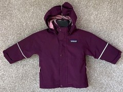 Patagonia Baby Size 12-18 Months All Seasons 3-in-1 Jacket Purple Hooded 61380
