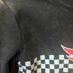 Hot Wheels Hoodie Kids 18 Months Distress Wash