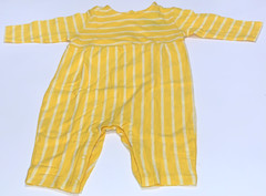 Primary Baby Striped Explorer Romper Jumpsuit Yellow Various Sizes