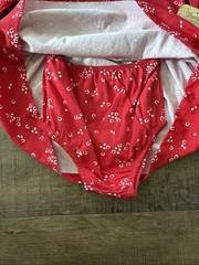 NWT Wrangler Dress Red Horseshoes Girls 2t Western Rodeo Cowboy