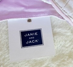 2016 Janie and Jack Floral Sleeveless Top with Lavender Lining – 6/12 mos – NWT