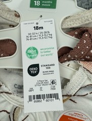 Carter’s Just One You Baby 3pk Long Sleeve Bodysuit Girls’ Size 18 Months