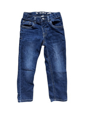 Toddler Boys Cat & Jack Medium Stonewash Straight Leg Super Stretch Jeans Sz 4T