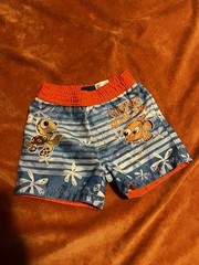 Finding Nemo & Squirt Swim Trunks Size 3-6 Months
