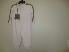 Burberry Girls Claude 3 Pieces Gift Set Mini Check Alabaster Pink sz 18 mon NEW