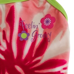 Vintage Y2K Strawberry Shortcake Swimsuit Size 2 T Pink Two Piece Tie Dyed NWT