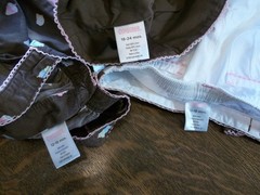 Gymboree 2010 Ice Cream Shop cone halter swing top pants 12-18 hat 18-24