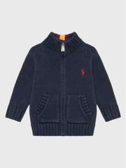 Polo Ralph Lauren Baby Cardigan Dark Blue Navy Regular Fit Size 9M