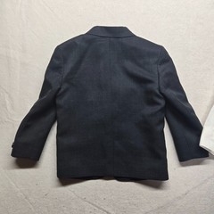 Van Heusen Black White 2 Piece Suit Set Jacket Shirt Regular Summer Weight 3T