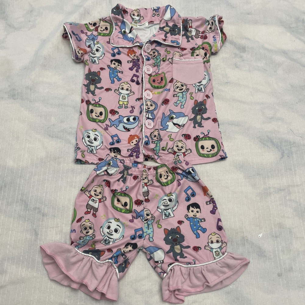 Cocomelon 2 Piece Pajama Set 2T