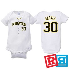Paul Skenes Pittsburgh Pirates Baseball Gerber Baby Onesie® Cotton Bodysuit