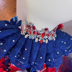 Girls’ 3T Independence Day Dress Red/White/Blue 4th of July Summer Fashion