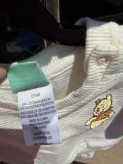 Disney baby Winnie the Pooh Sweatshirt & Pants Set Beige 0-3 Months 2 Piece