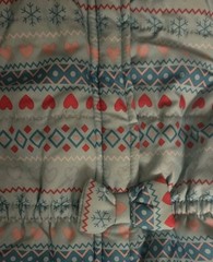 WONDERKIDS Hearts Snowflakes Bow 3T Toddler Puffer Vest Whimsical Soft & Cozy