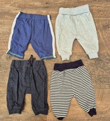 Bundle 0-3m trousers bottoms baby George Early days Vitamins baby