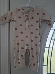 Kate Quinn Pumpkin Long Sleeve Jumper 3-6 months