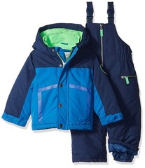 Carter’s Boys’ Toddler Heavyweight 2Piece Skisuit Snowsuit, house blue/curren…