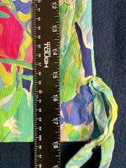 Lilly Pulitzer Baby Girls Coral Reef Print Shift Dress Size 2 Scalloped Lace 2T