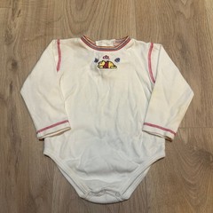 Vintage 90’s Pooh 100 Acre Collection Bodysuit. 24M Y2K. One Piece Rare. Disney