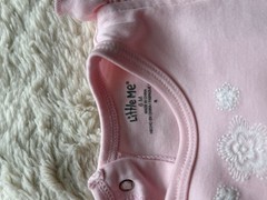 Little Me Girls Pink Dress 6 Months plus Headband