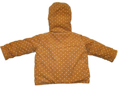 BABY BODEN Toddler Girls Size 9-12 Months Sherpa Floral Lined Hooded Jacket Coat