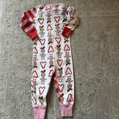 Hanna Andersson Dr. Seuss Grinch Cindy-Lou Who One Piece Pajamas 12-18 mo