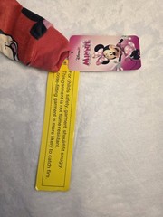 Disney Jr. Minnie Mouse Girls 2T Snug Fit 2-Piece Long Sleeve Pajama Set Red