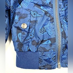 IXTREME Boys Bomber Jacket 24M Airplane Aviator Pilot Flight Military Style USA