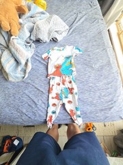 Sesame Street Elmo and Cookie Monster Two-Piece Snug-Fit Pajama Set