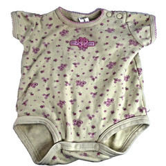 Carter’s Baby Girl Short Sleeve Bodysuit Yellow Floral Little Cutie 3 Months