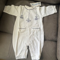 Baby Boy Agabang 3 Month Blue Aircraft Outfit